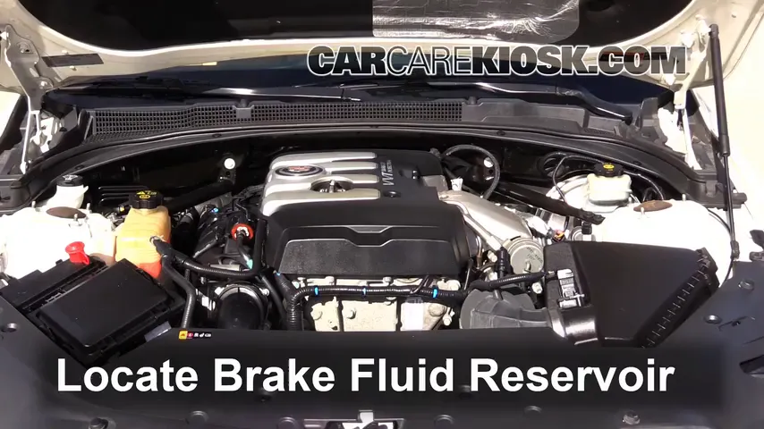 2014 Cadillac ATS 2.0L 4 Cyl. Turbo Brake Fluid Add Fluid